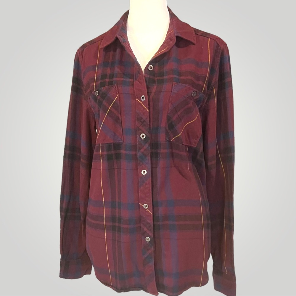 L.A. Hearts Plaid Flannel Shirt